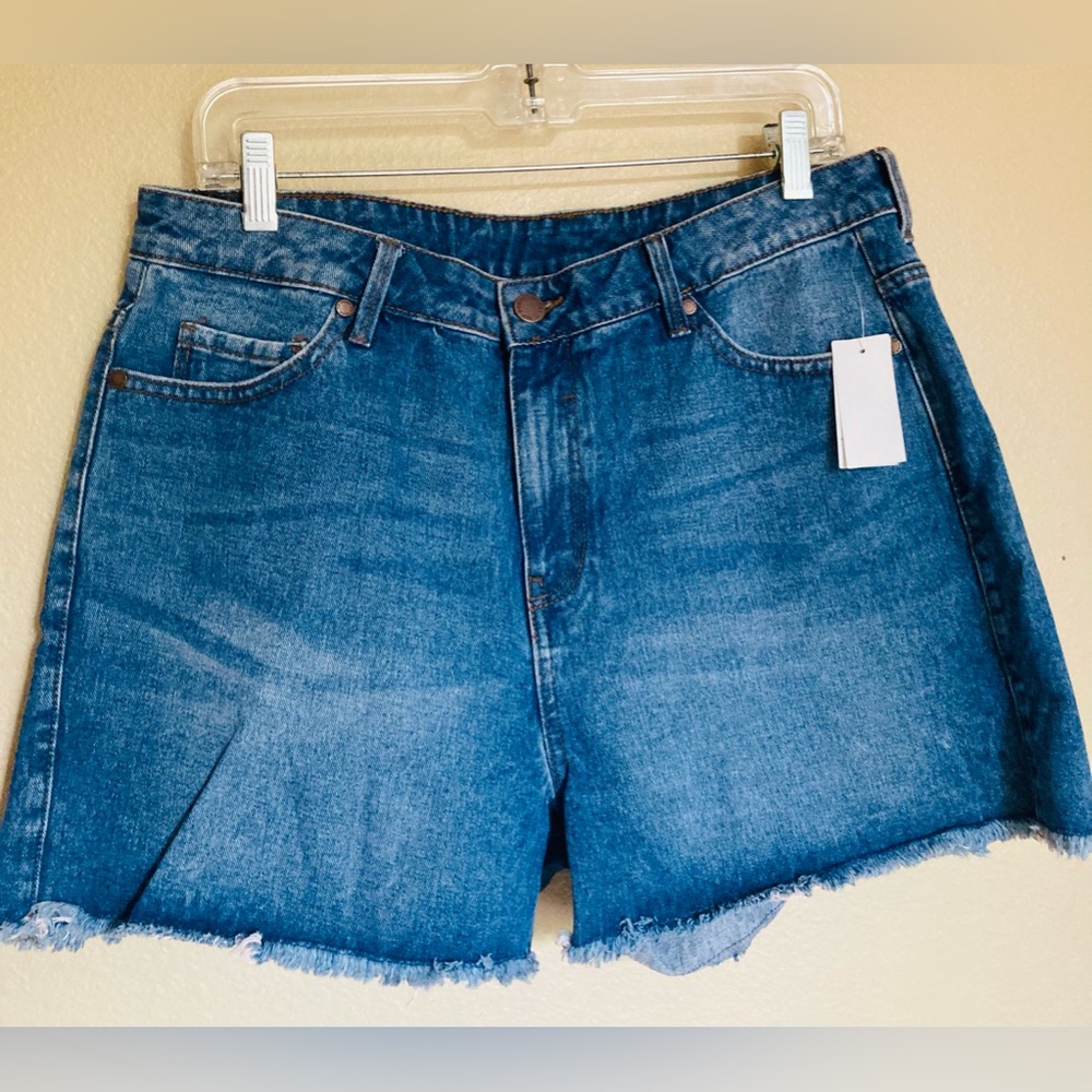dip Women's Blue Jean Shorts